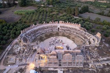 Ancient Theater of Nicopolis, Panoramic View