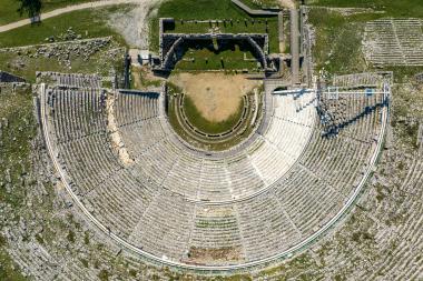 Ancient Theater of Dodoni, Panoramic View