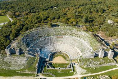 Ancient Theater of Dodoni, Panoramic View