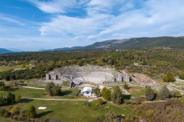 Ancient Theater of Dodoni, Panoramic View