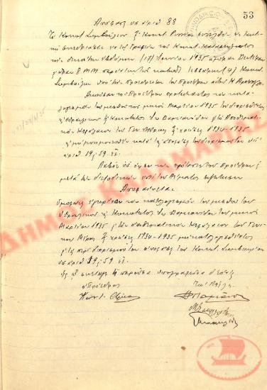 No. Decision 88 of the Community of Rysio Thessaloniki, on June 17, 1935