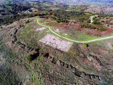Castle of Gardiki in Ioannina, Panoramic View
