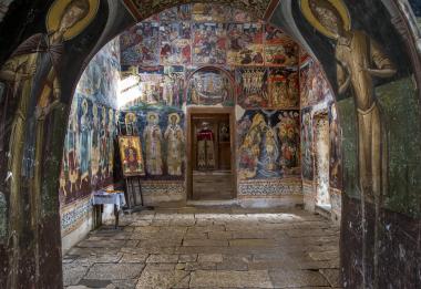 Monastery of Philanthropenoi on the Island of Ioannina