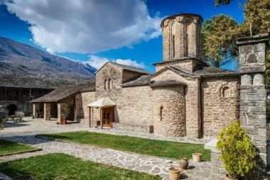 Dormition Monastery of the Virgin Molyvdoskepasti in Konitsa
