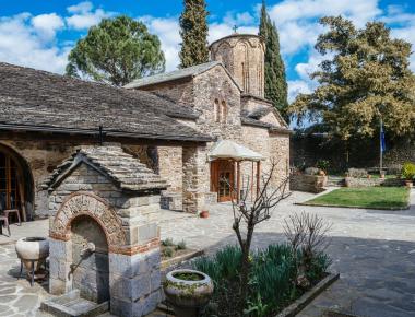 Dormition Monastery of the Virgin Molyvdoskepasti in Konitsa