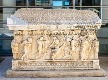 Archaeological Museum of Igoumenitsa, Sarcophagus Exhibit