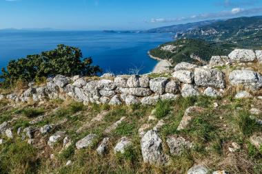 Dymokastro or Elinokastro in Perdika, Thesprotia