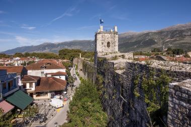The West Side of the Wall of the Castle of Ioannina
