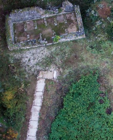 Archaeological Site on Kastritsa Hill in Ioannina