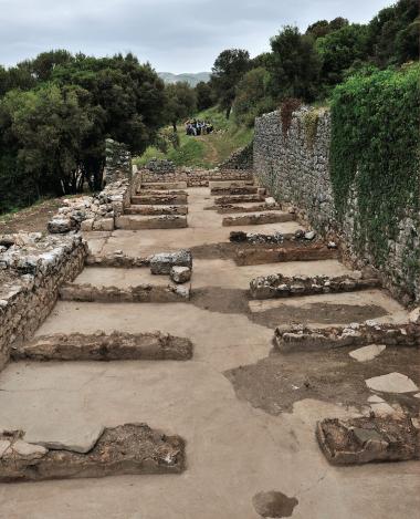 Archaeological Site on Kastritsa Hill in Ioannina