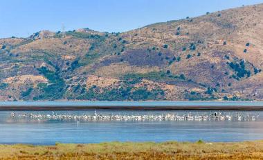 The Kalamas or Thyami River Delta near Igoumenitsa