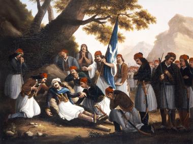 The death of Markos Botsaris