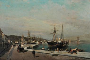 The port of Volos