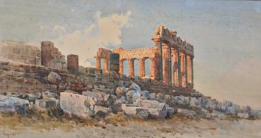 The Parthenon before the restoration