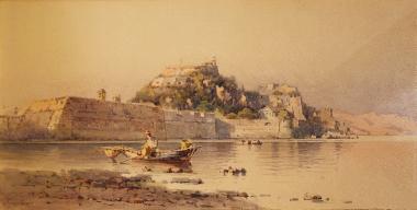 The fortress of Corfu