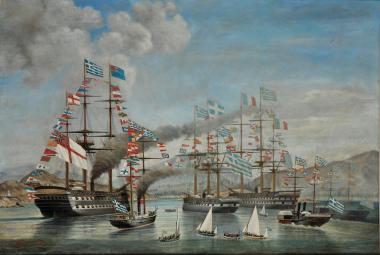 The arrival of King George I