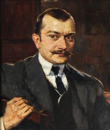 Self-portrait of Konstantinos Parthenis