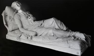 Sleeping Lady (cast from the family grave of Sophia Afentaki at the First Cemetery of Athens)