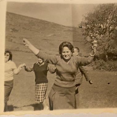 Wedding celebration in Asvestochori of Thessaloniki, 1962