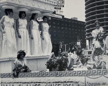 The Greek Independence Day Parade in Chicago in the 1970s
