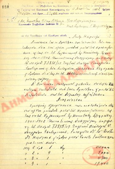 Αρ. Απόφασης 2 της Κοινότητας Ρυσίου Θεσσαλονίκης, την 11η Μαρτίου του 1942