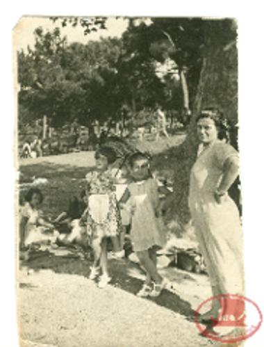 Aikaterini Soropoulou on Halki island