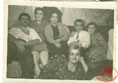 At the house of Soropoulou Aikaterini with friends