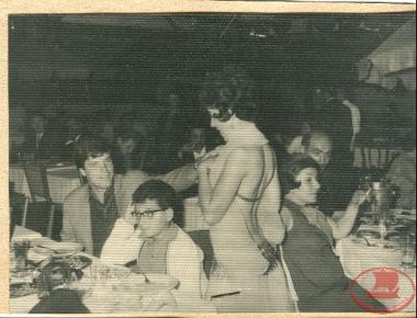 In an entertainment centre in Therapeia, where he played Greek music
