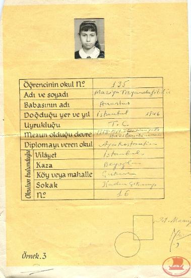 Πρώτο σχολικό δίπλωμα για μειονοτικά σχολεία στην Τουρκία, της Τριανταφυλλίδου Μαρίας