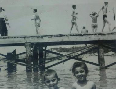 The Pier of Nea Krini in 1964