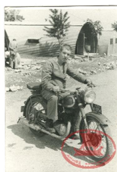 O σύζυγος της Μαρίας Τριανταφυλλίδου, Καντζαλίδης Ελευθέριος σε νεαρή ηλικία