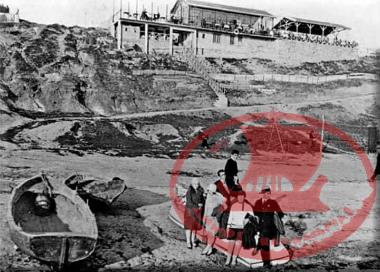 The beach of Aretsou in 1934