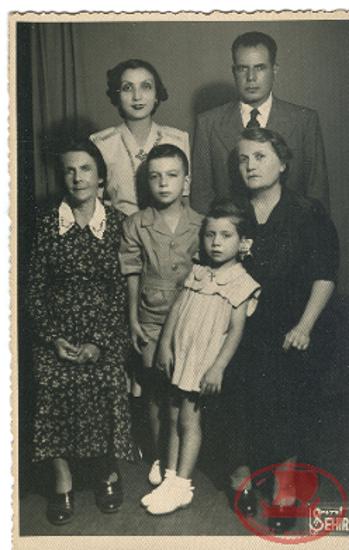 Maria Triantafyllidou in a family photo