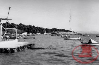 The Galelis Tavern in Nea Krini in 1958