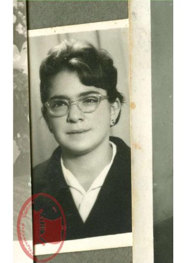 Η Καίτη Γκουβέρη μαθήτρια στην Πόλη