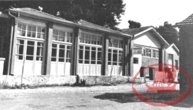 Nea Krini. The fish tavern of Chamodrakas in the 1970s