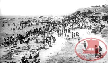 The Aretsou Beach (Plaz), the Disinfecting Facilities, and the pier from which the refugees of 1922 disembarked