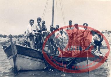 The boat of Fotis Kaimakis