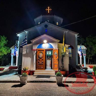 Katirli. Holy Church of Saints Alexander and Modestos, Kodra Camp