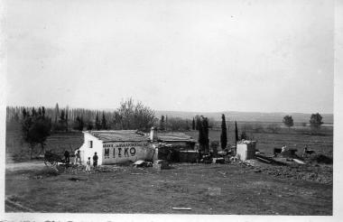 Agricultural facilities of MISKO in the Volvi region in 1958