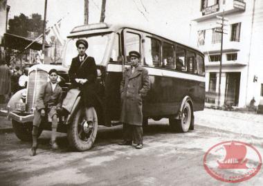Bus that ran the route Kalamaria Depot, 1935 - 1940