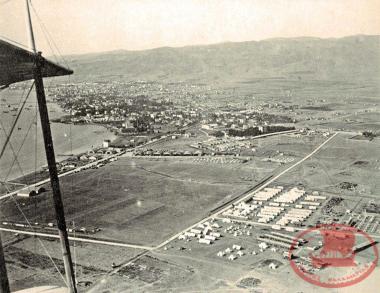 The French Allied Airport above Themistocles Sofouli Street