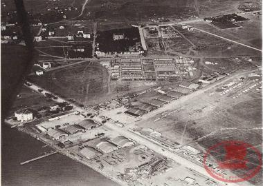 Aerial photograph showing the beginning of the current Sofouli Street