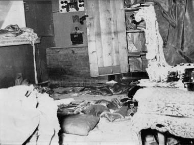 The destruction at the Metochion of the Monastery of Sinai after the Pogrom against the Greeks of Constantinople in September 1955