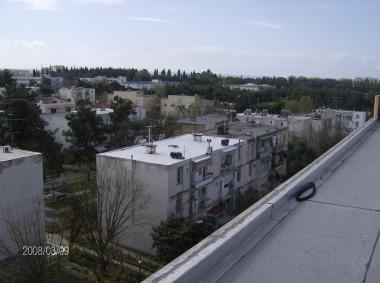 Άποψη των εργατικών κατοικιών Βότση