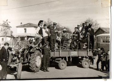 Celebration of the carnival in Askos Volvi