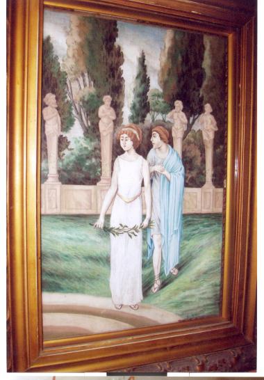 Photo of a painting by Elise Apostolou