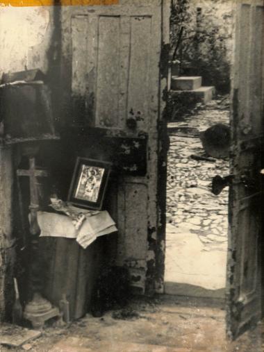 After the burning and destruction of the makeshift shrine