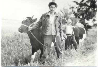 Giorgos Ioannidis with his father Stratos