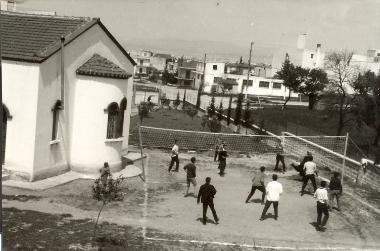 The old church of Agios Panteleimon.